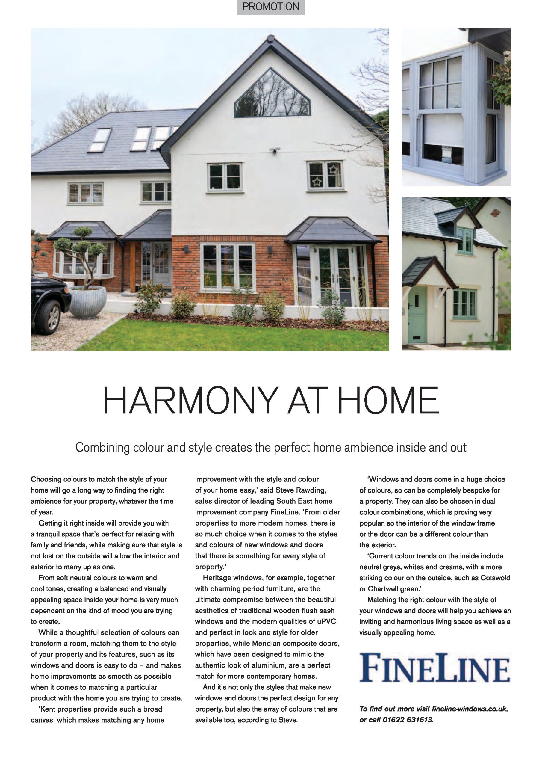 Kent Life February edition - Harmony at Home - Fineline